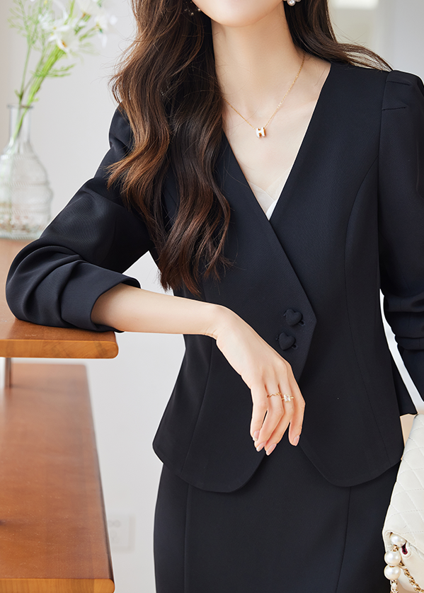 Heart Button Wrap Tailored Set-Up R44