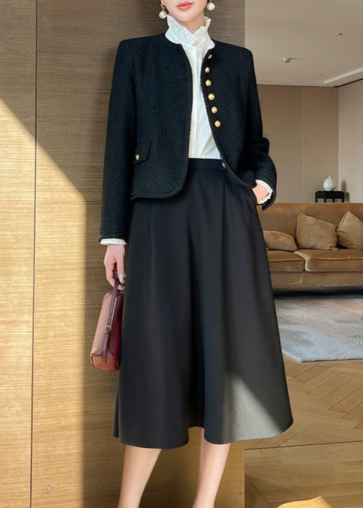 Textured Wool-Blend Jacket R28