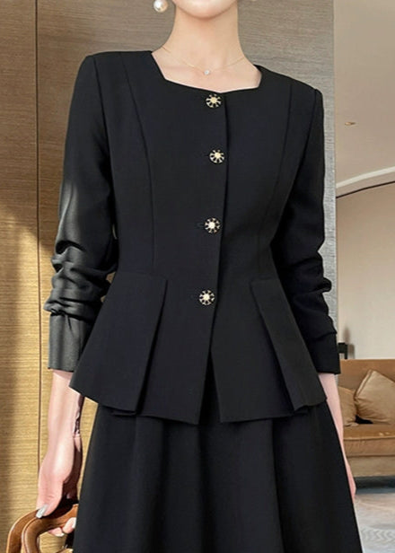 Peplum Flare Skirt Set-Up R26