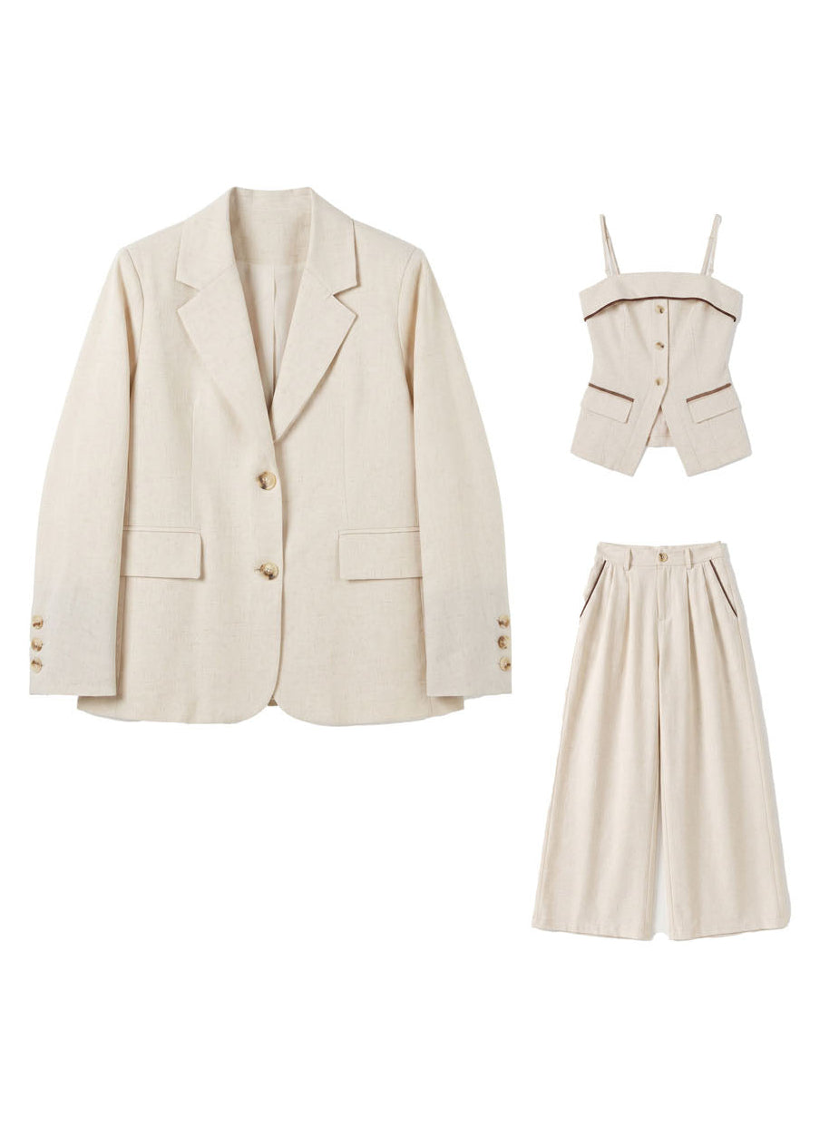 Tailored Blazer Three-Piece Set　R173