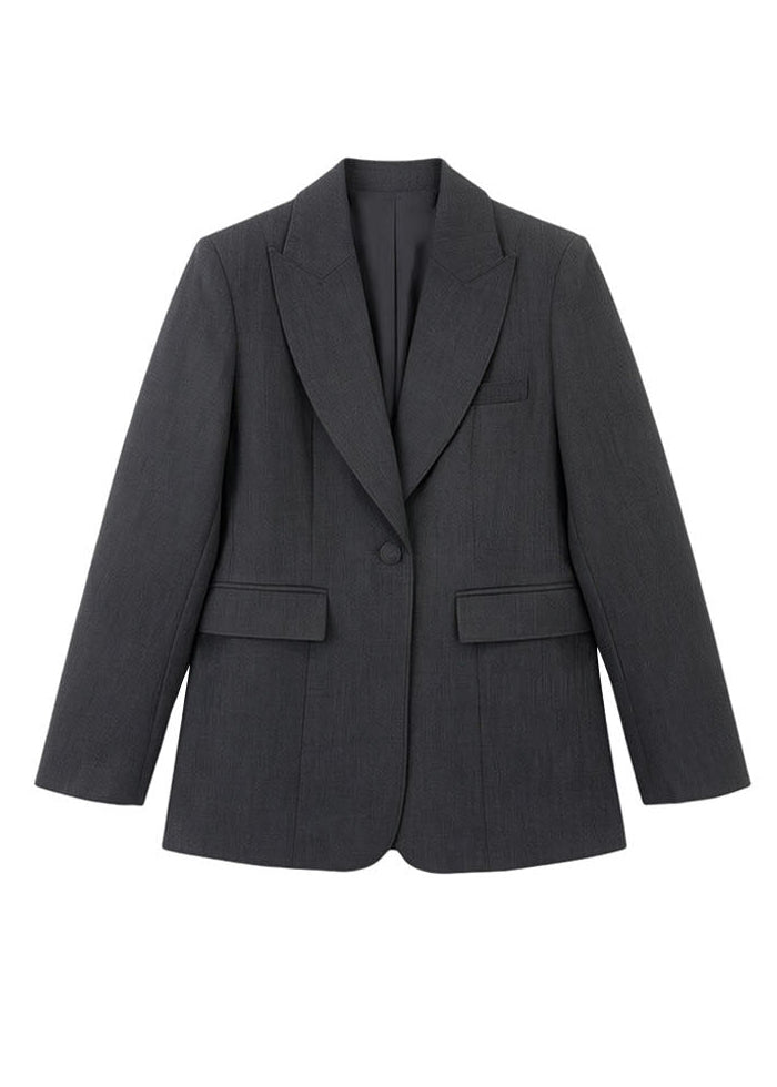 One Button Wide Pants Suit　R197