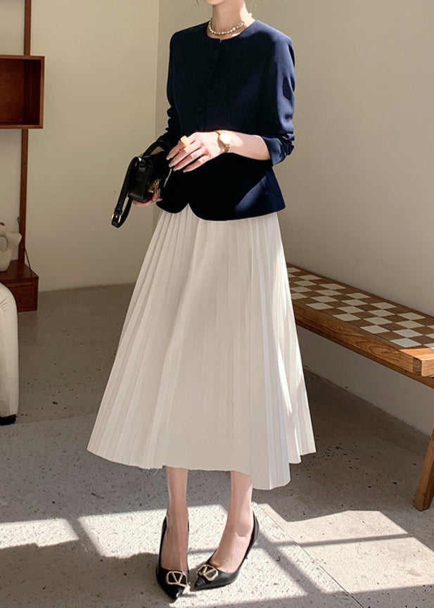 Classic collarless jacket R8
