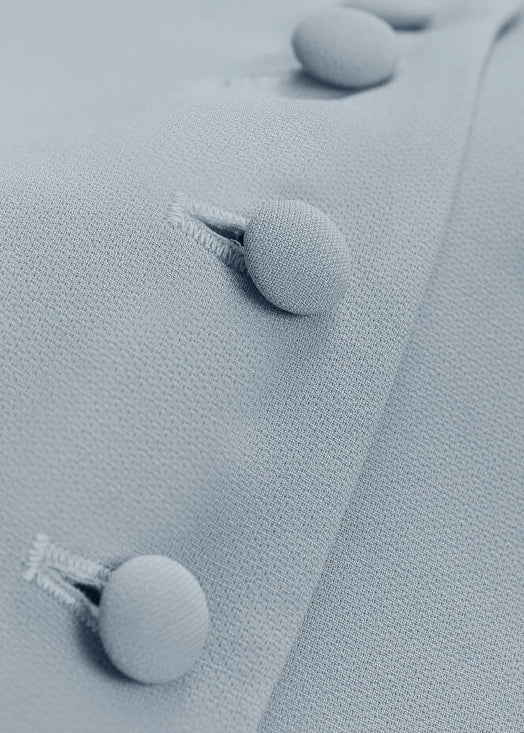 Classic collarless jacket R8