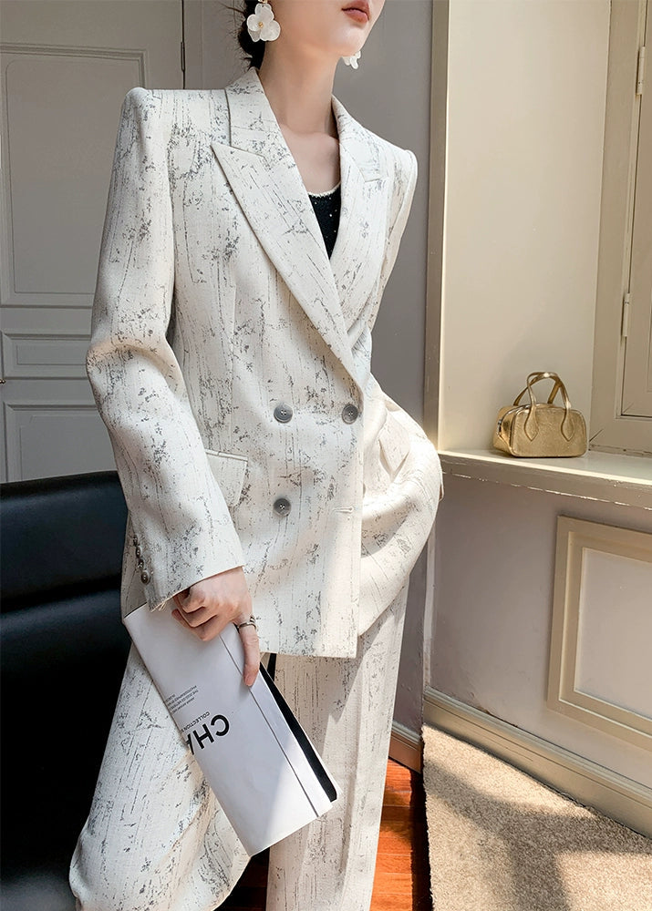 Marble Texture Tailored Set-Up　R53