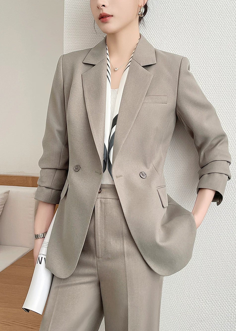 Tailored Double Jacket & Pants Set　R81