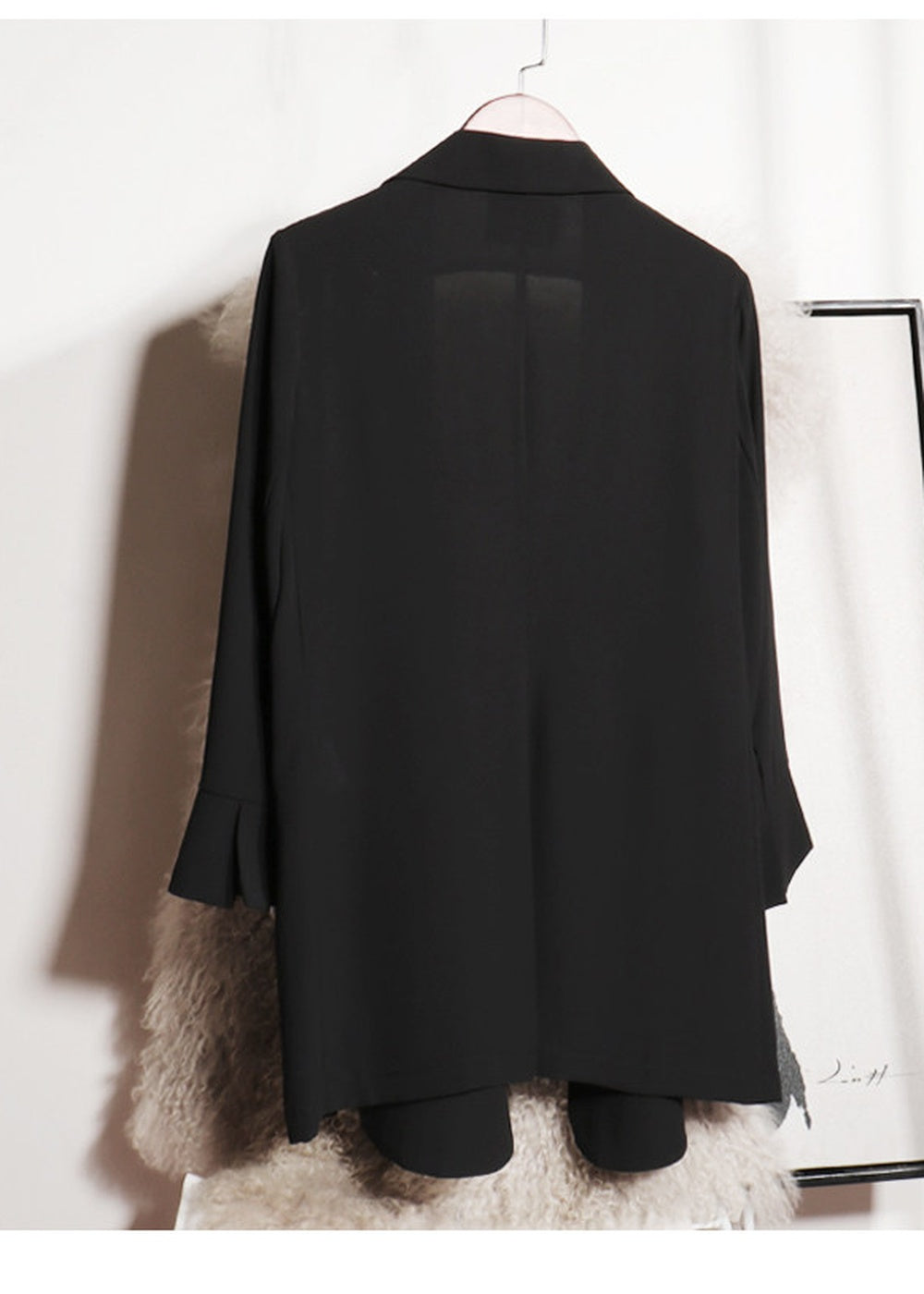 Sheer Touch Relaxed Tailored Jacket　R122