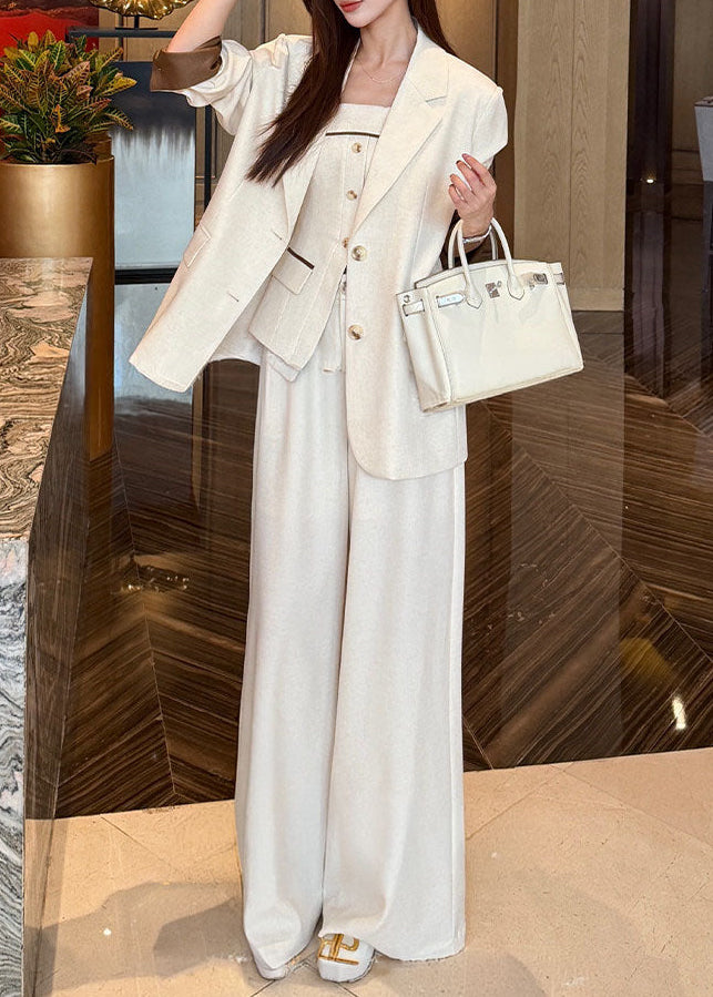 Tailored Blazer Three-Piece Set　R173