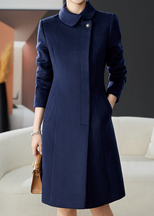 Round Collar Slim Coat　R281