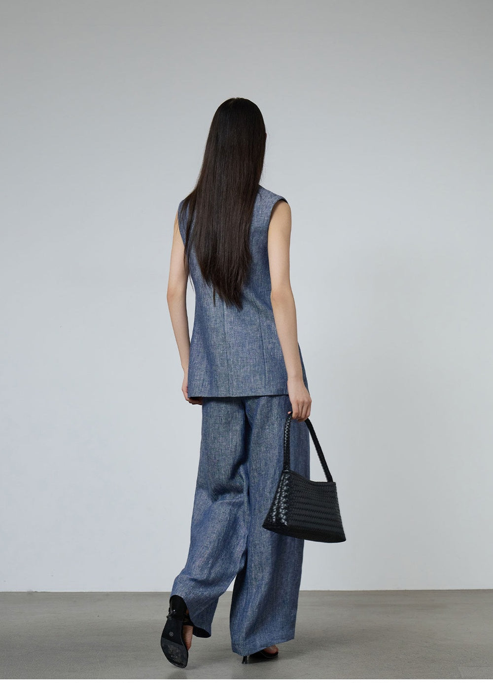 Sleeveless Vest & Wide Pants　R120