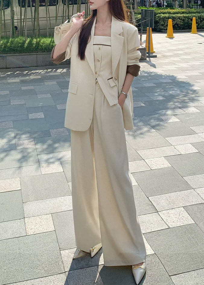 Tailored Blazer Three-Piece Set　R173