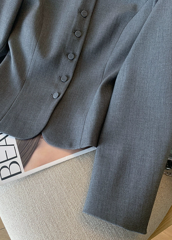 French Slim Skirt Suit　R38