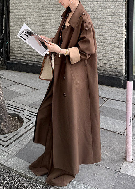 Longline Belted Trench Coat　R180