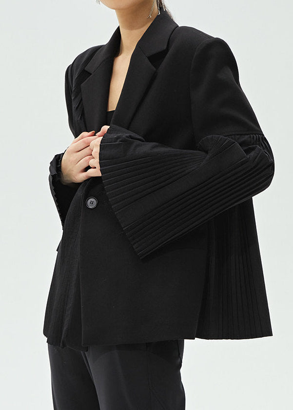 Pleated Panel Tailored Jacket　R162