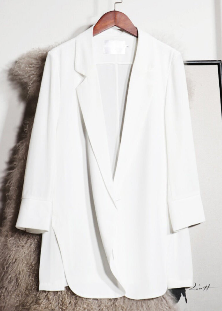 Sheer Touch Relaxed Tailored Jacket　R122