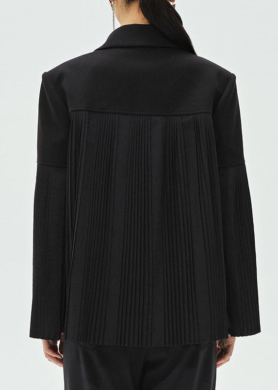 Pleated Panel Tailored Jacket　R162