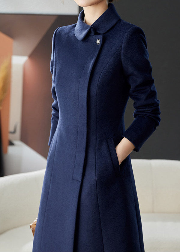 Round Collar Slim Coat　R281