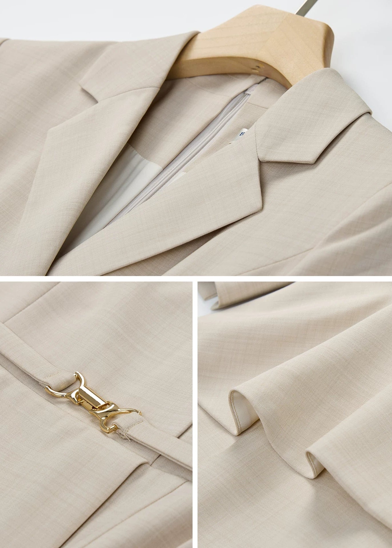 Tailored Belted Flare Midi Dress　R92