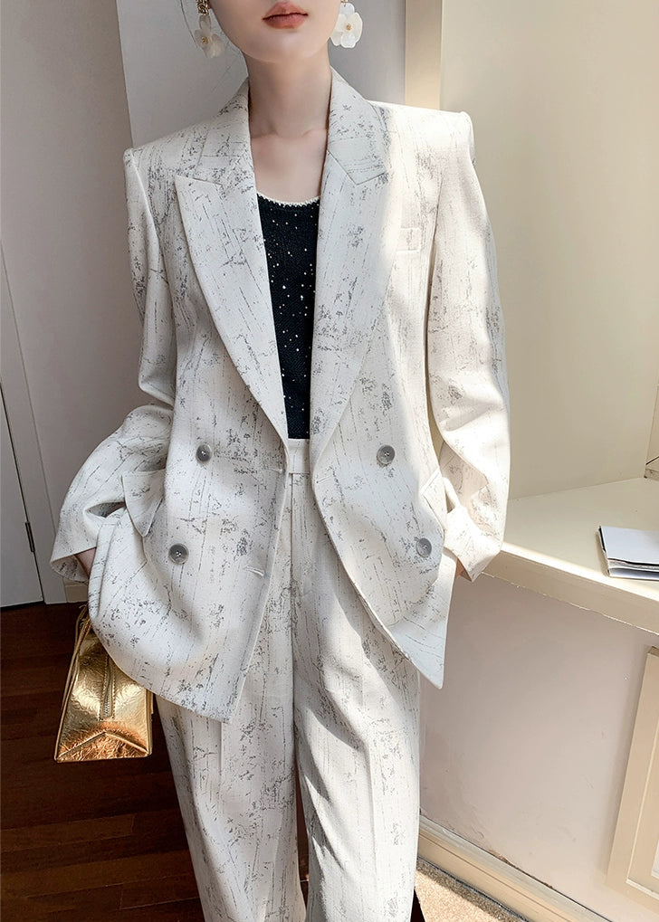 Marble Texture Tailored Set-Up　R53