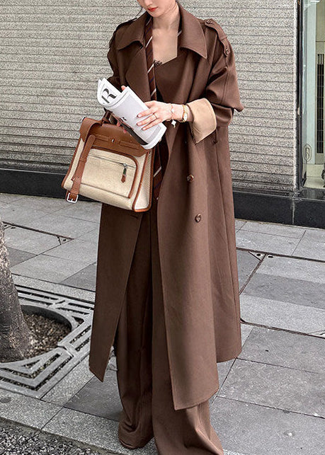 Longline Belted Trench Coat　R180
