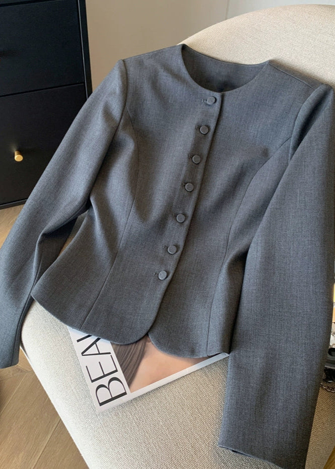 French Slim Skirt Suit　R38