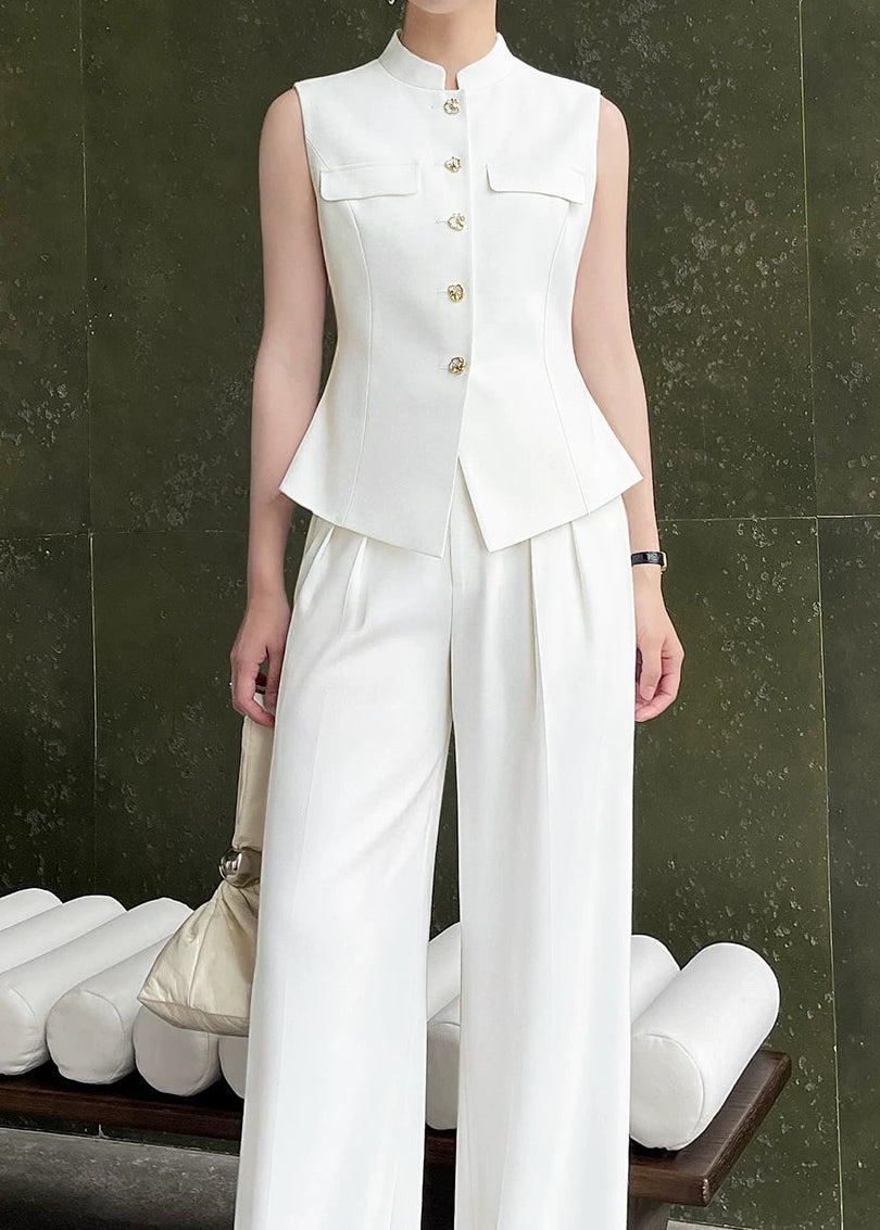 Sleeveless Vest and Pants Set　R138