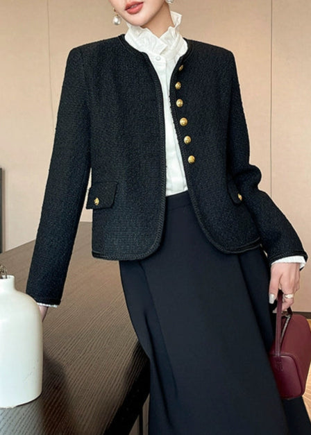 Textured Wool-Blend  Jacket　R28