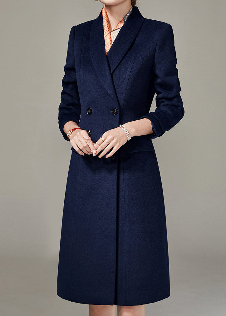 Slim Double Breasted Long Coat　R280