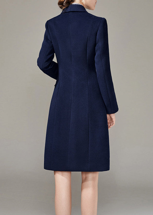 Slim Double Breasted Long Coat　R280