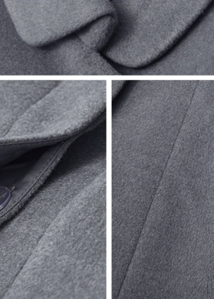 Round Collar Slim Coat　R281